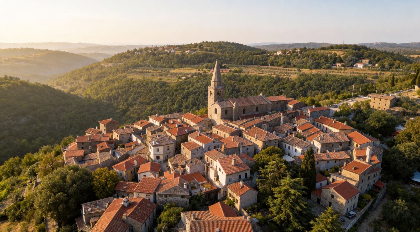 Grožnjan artists town in Istria