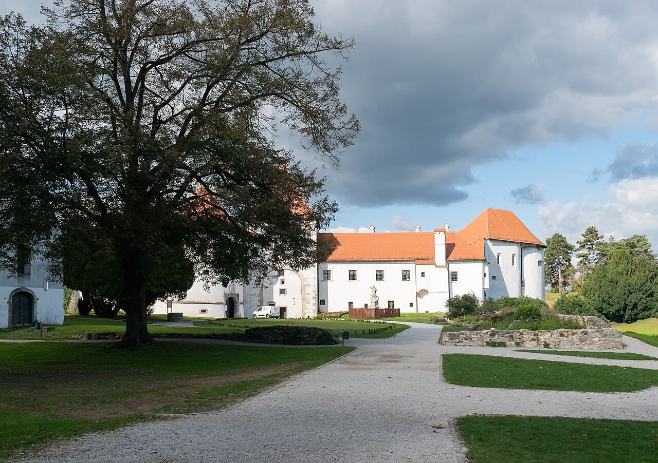 Varaždin Old Town castle and grounds, Croatia
